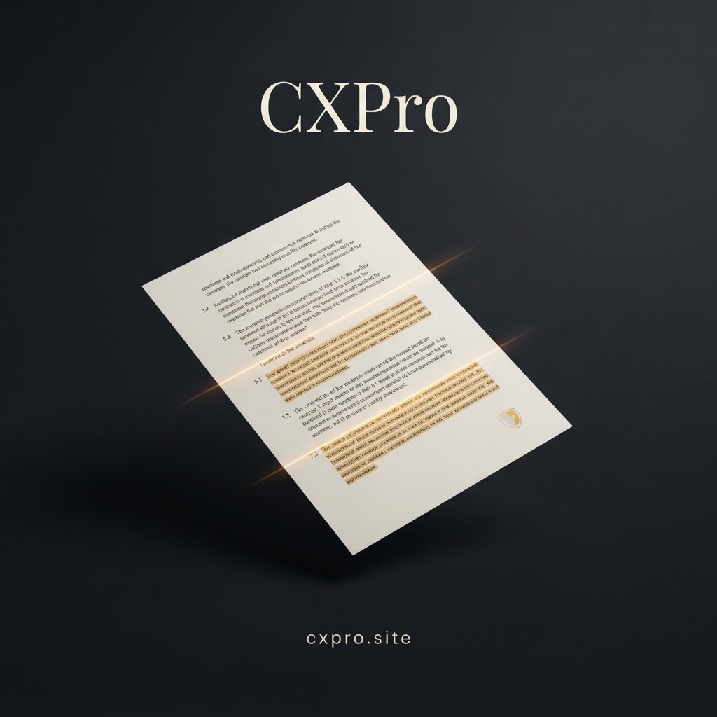 CXPro AI contract review